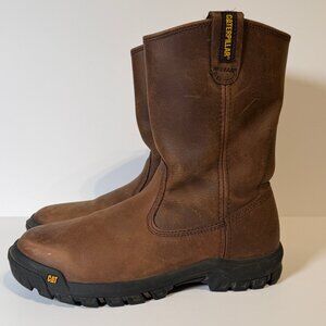 Caterpillar Cat Drawbar Pull-on Work Boots